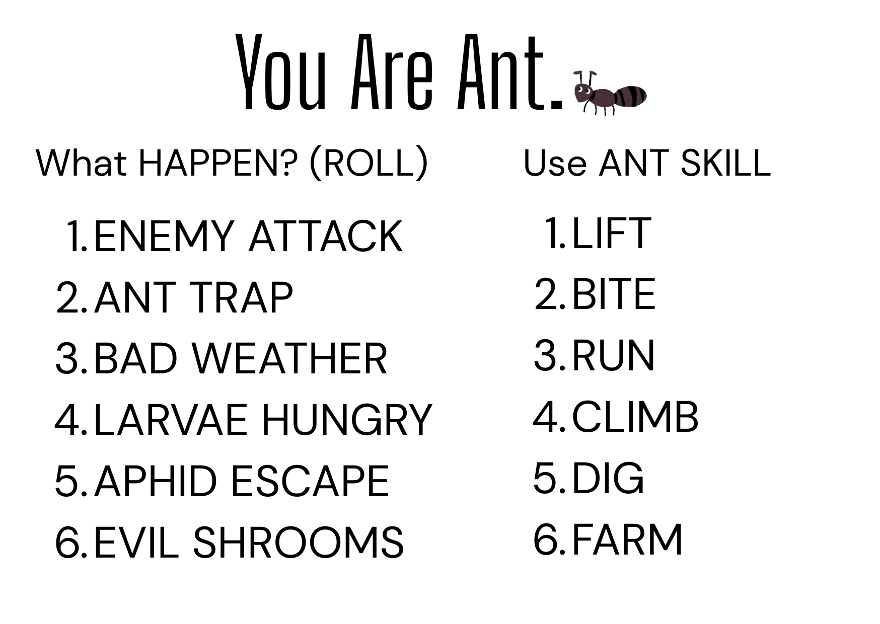 Cover image for You Are Ant.
