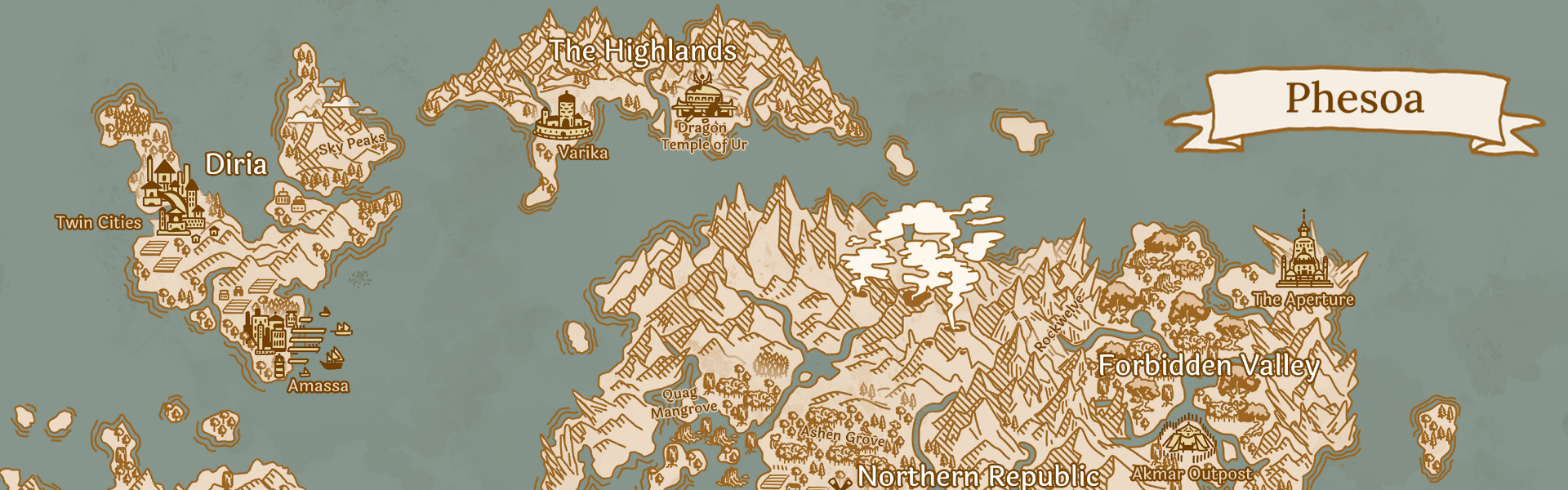 Tavern Talk: Map of Phesoa