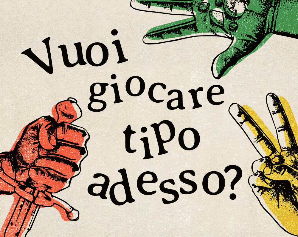 Cover image for Vuoi giocare tipo adesso?