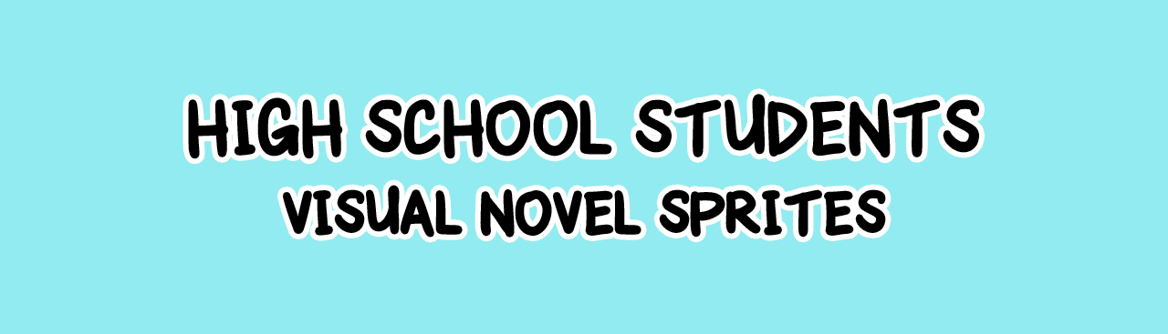 High School Students VN Sprites