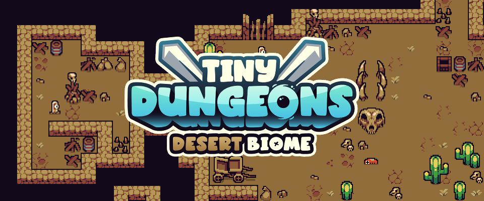 Tiny Dungeons : Desert biome - Roguelike asset pack