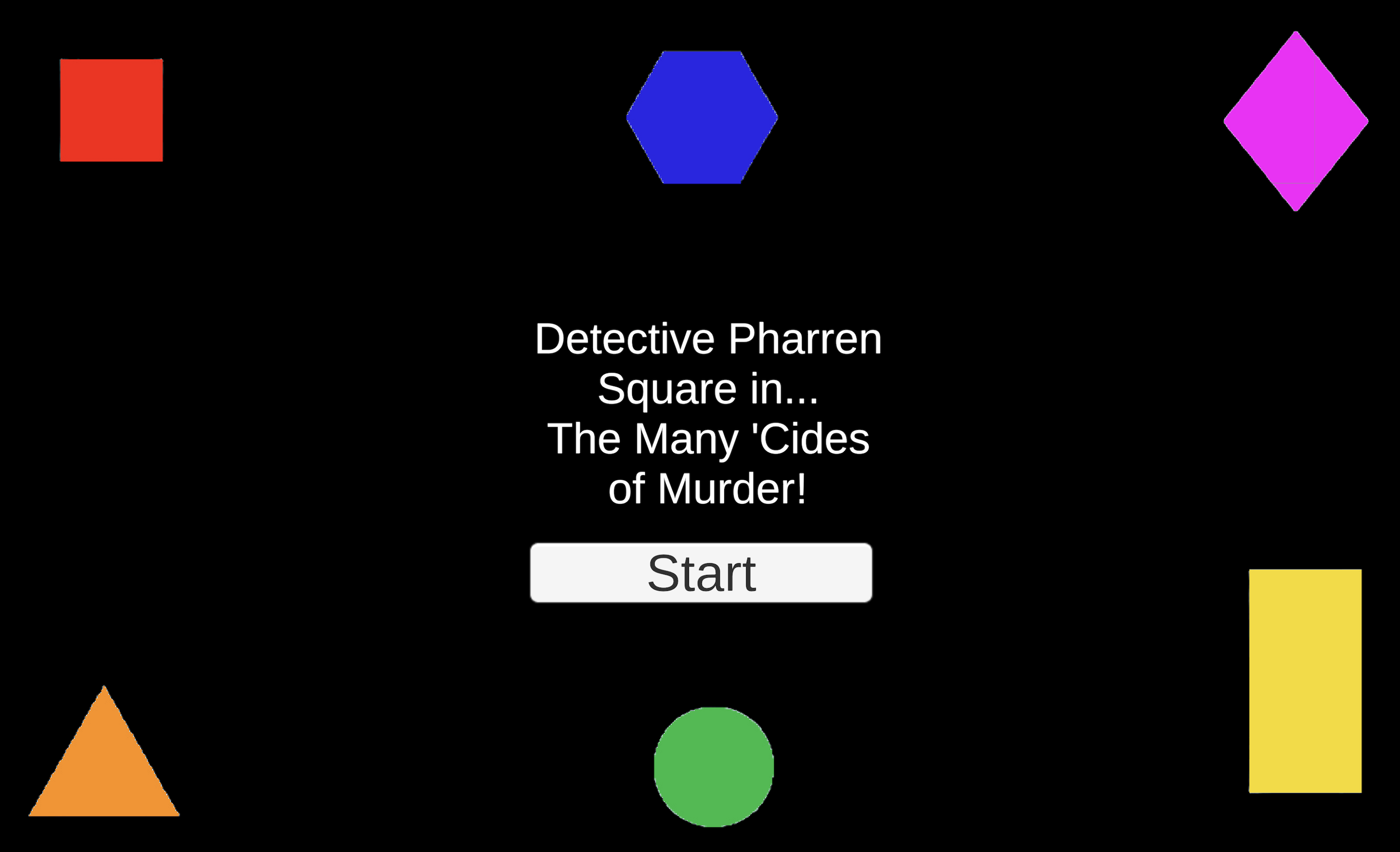 Detective Pharren Square in... The Many 'Cides of Murder!