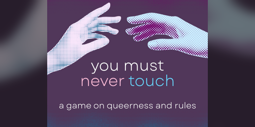 Cover image for you must never touch