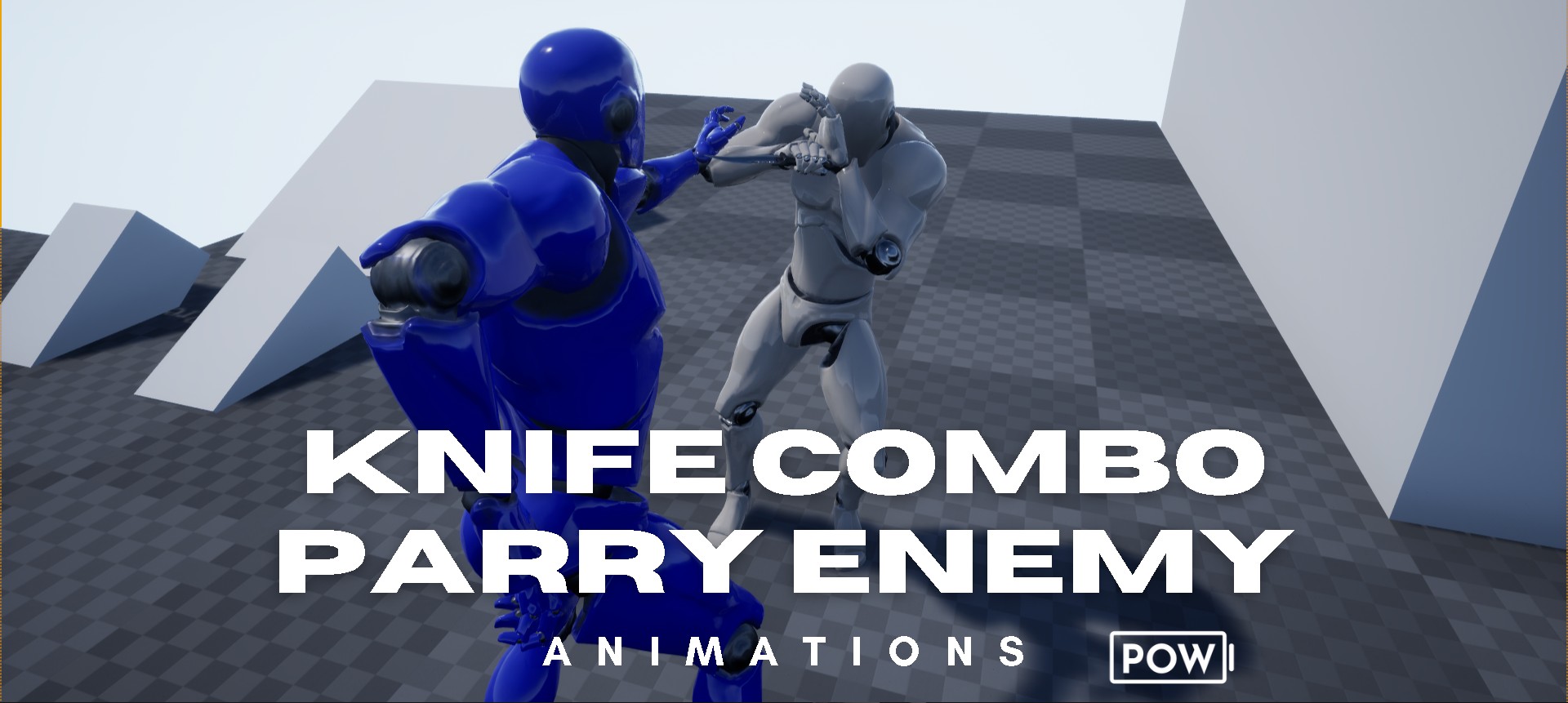 Knife Combo Parry Enemy Animations