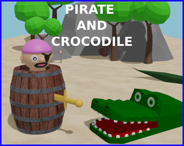 pirate and crocodile