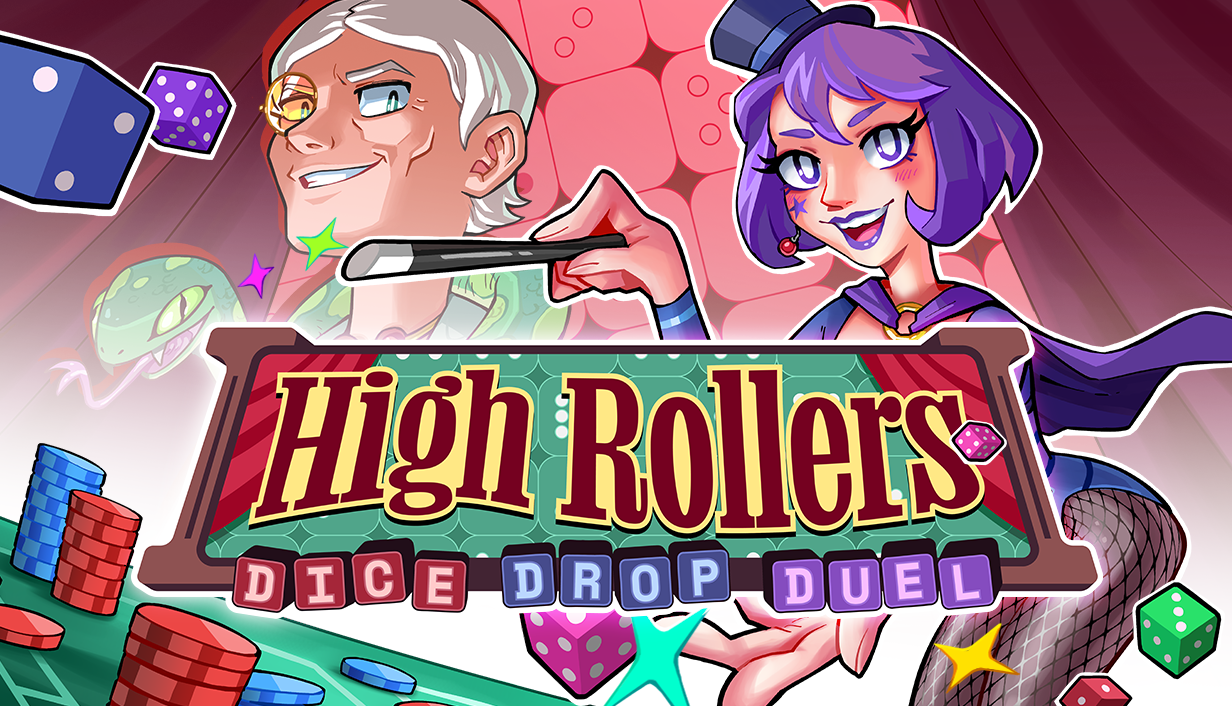 Cover image for High Rollers: Dice Drop Duel