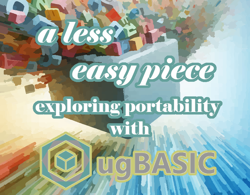 Cover image for a less easy piece