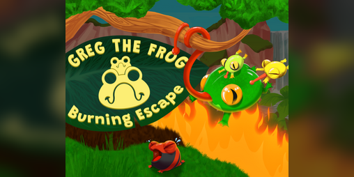 Cover image for Greg the Frog: Burning Escape 🔥