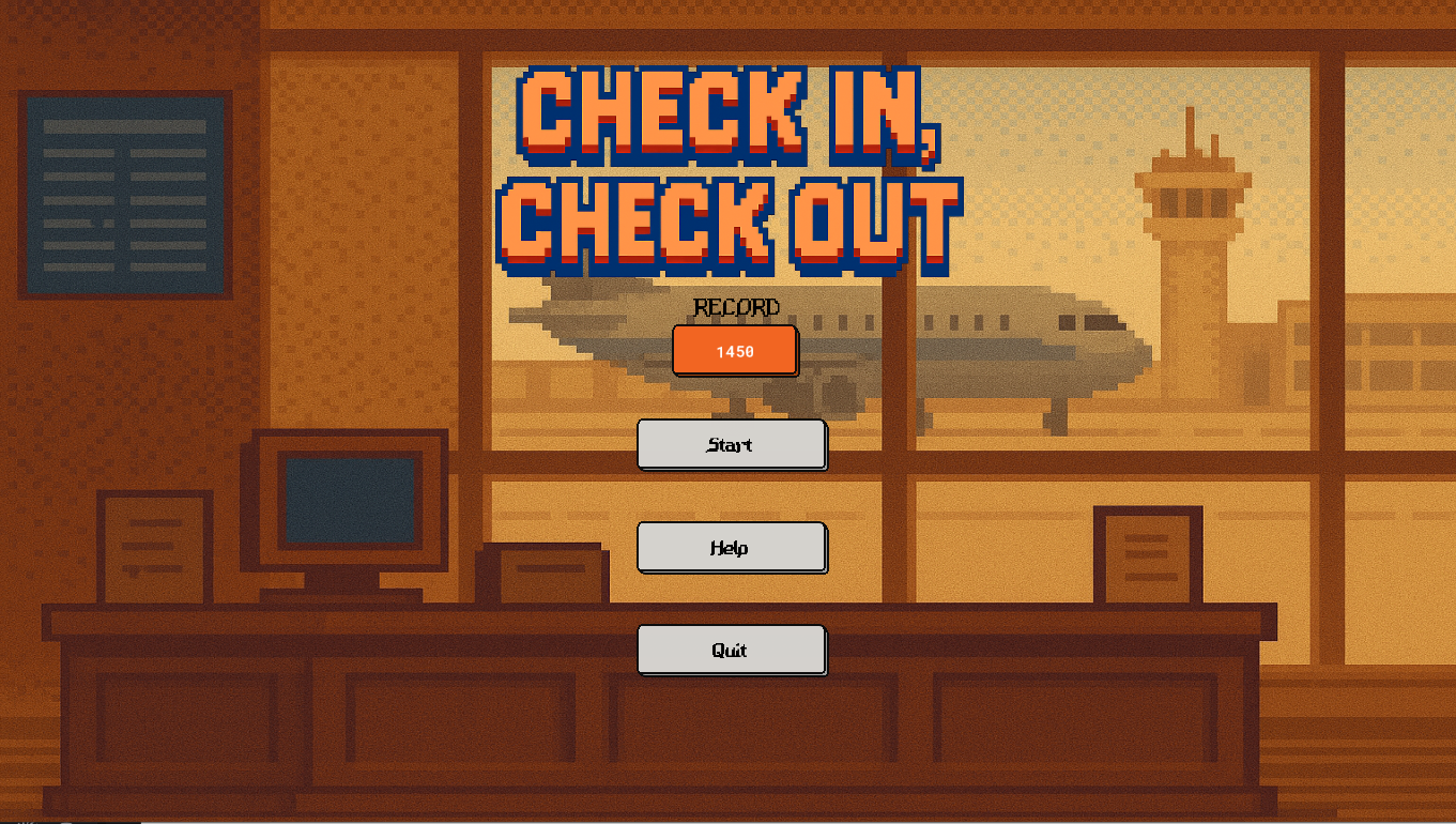 Cover image for Check in, Check out