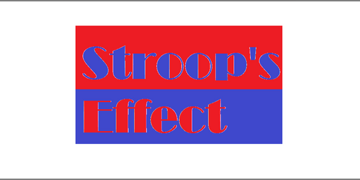 Cover image for Stroop's Effect