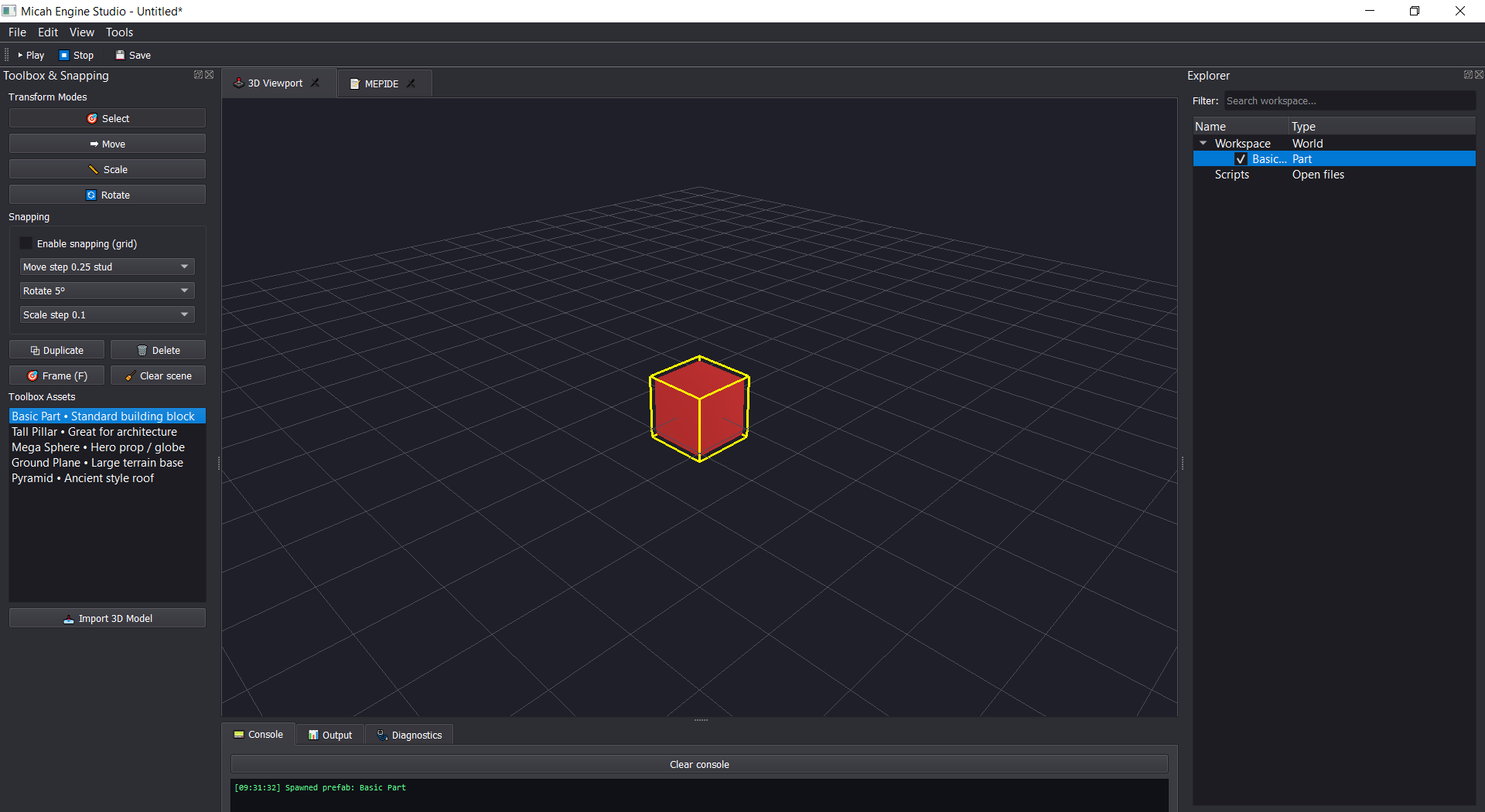MEP Sandbox Engine by FugthChat