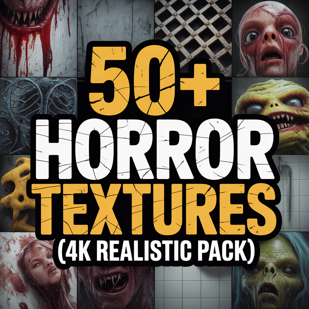Ultimate Horror & Decay Texture Pack (4K Realistic) by salman tech