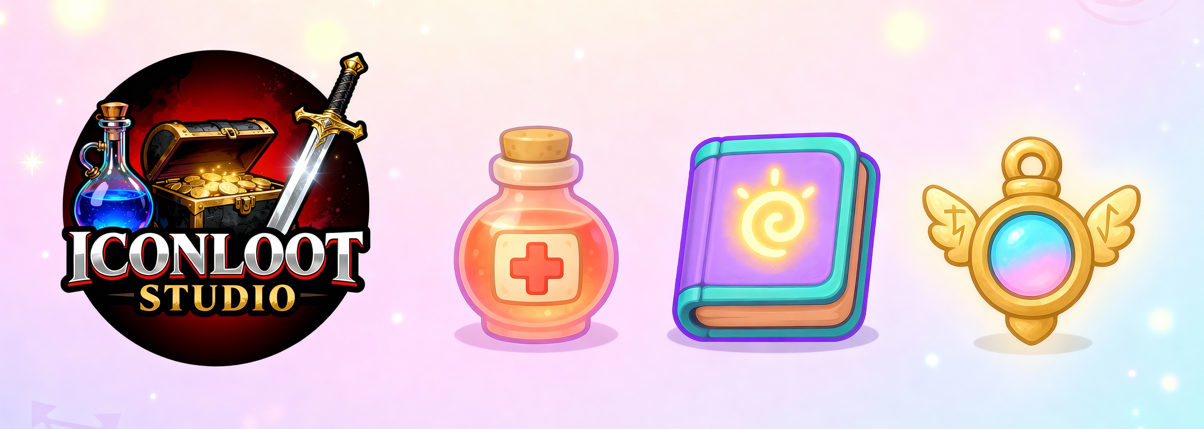 Iconic Rp Overlay Cozy Fantasy RPG Icon Pack – 100 Premium UI Assets for Games by ...