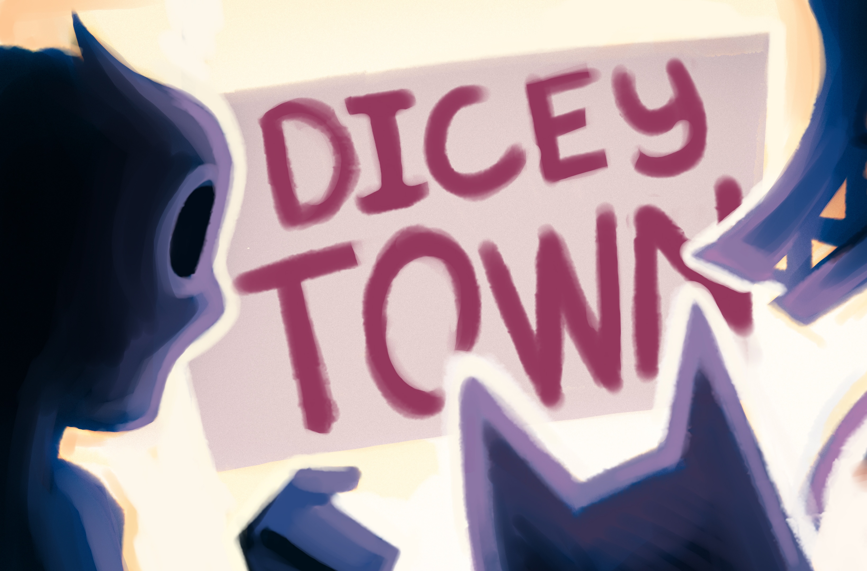 Cover image for Dicey town