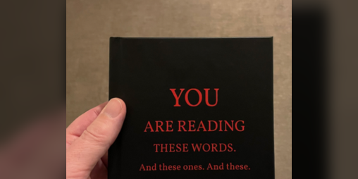 Cover image for You are reading these words