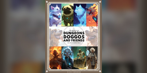 Cover image for The World of Dungeons, Doggos and Friends