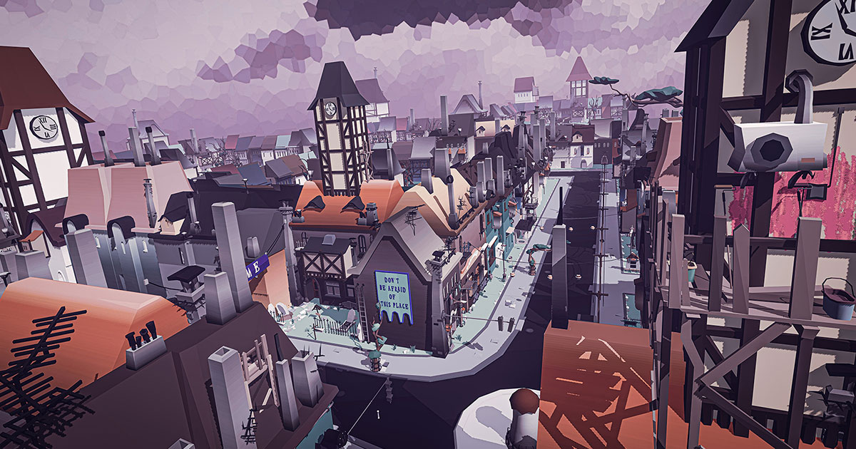 FREE LowPoly Burton Town Cartoon - MEGA Pack!