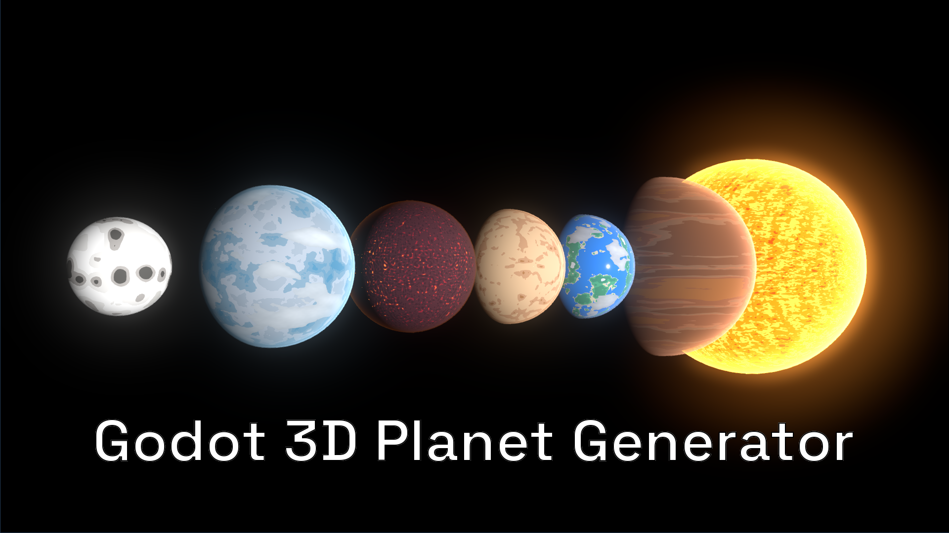 Godot 3D Planet Generator