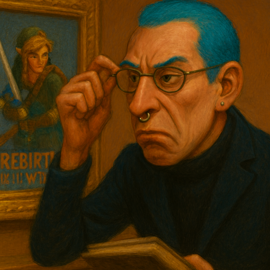Cover image for Critique de jeux mécontent