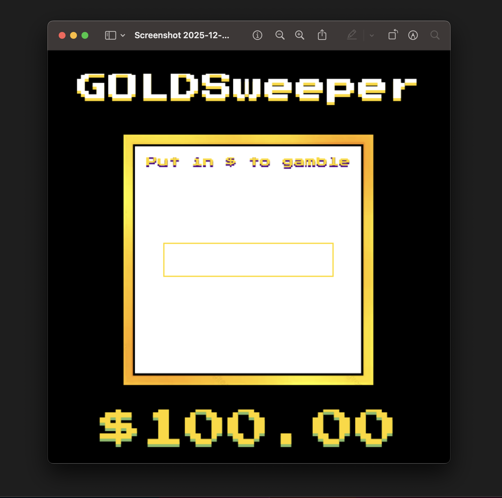 Cover image for Gold Sweeper