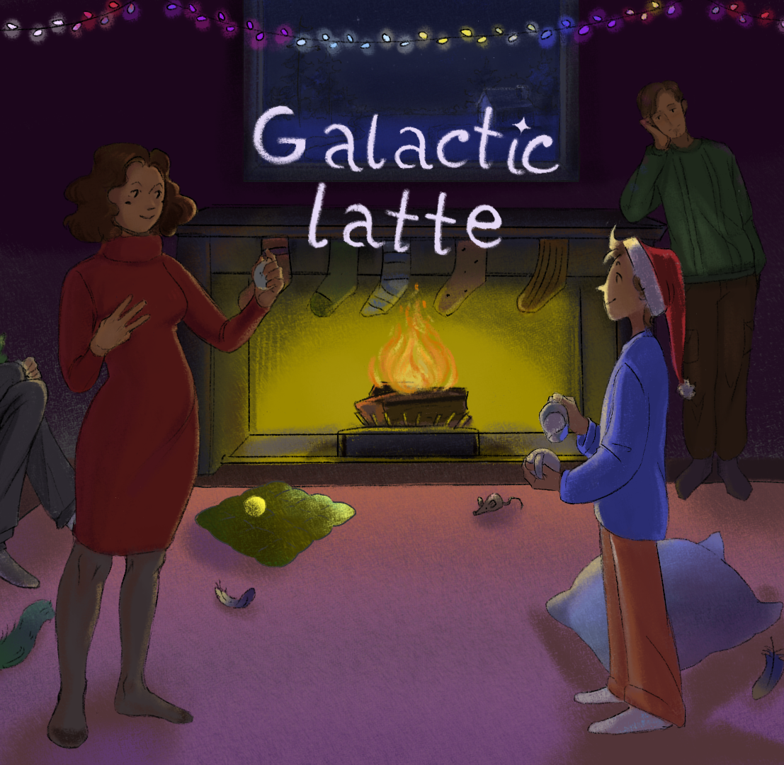 Cover image for Galactic latte