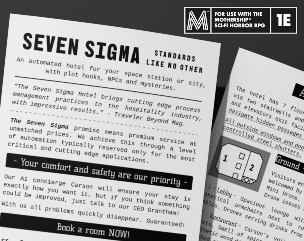 Cover image for The Seven Sigma Hotel