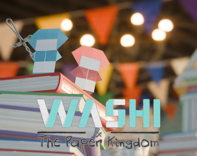 Cover image for Washi & The Paper Kingdom