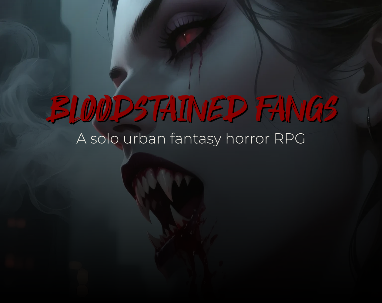 Cover image for Bloodstained Fangs