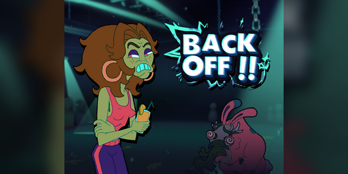 Cover image for BACK OFF !!
