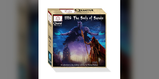 Cover image for 2026 Quest Calendar - Souls of Saraku