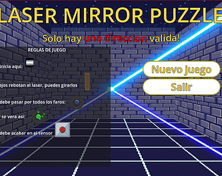Laser Mirror Puzzle