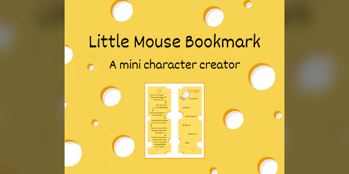 Cover image for Little Mouse Bookmark