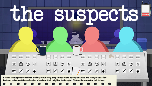 Cover image for the suspects