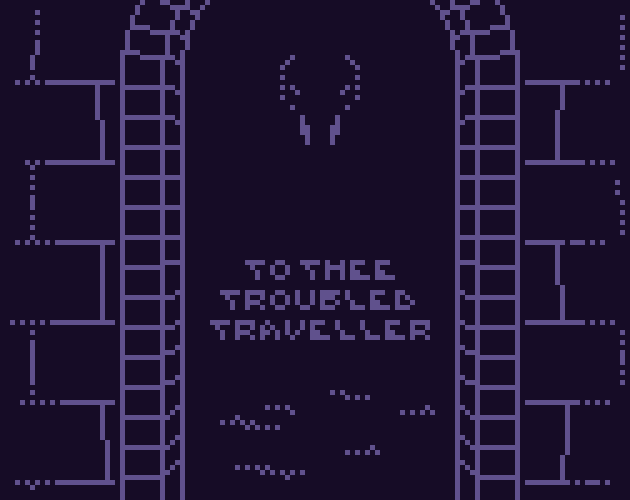 Cover image for To Thee Troubled Traveller