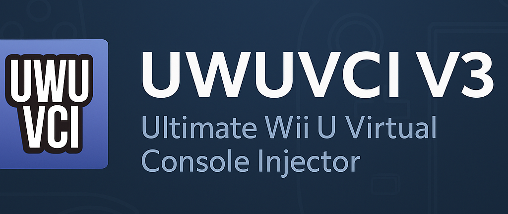 UWUVCI V3 – Ultimate Wii U Virtual Console Injector
