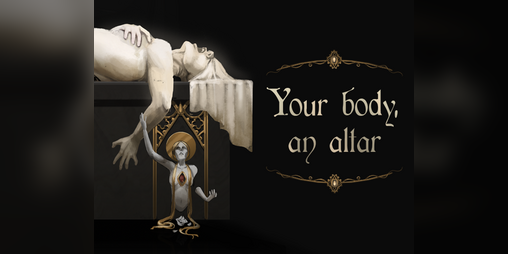 Cover image for your body, an altar