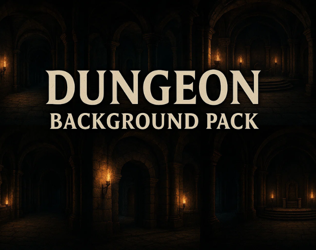 Cover image for Dungeon Rooms – 75 Dark Fantasy Backgrounds Pack