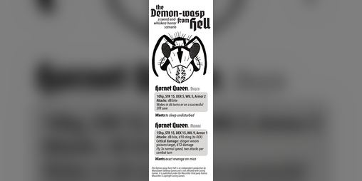 Cover image for the Demon Wasp from Hell