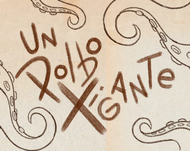 Cover image for Un polbo xigante: Lembranzas dende o tren