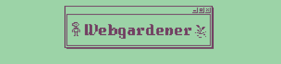 Webgardener