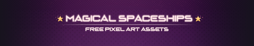(FREE) Magical Spaceship Assets