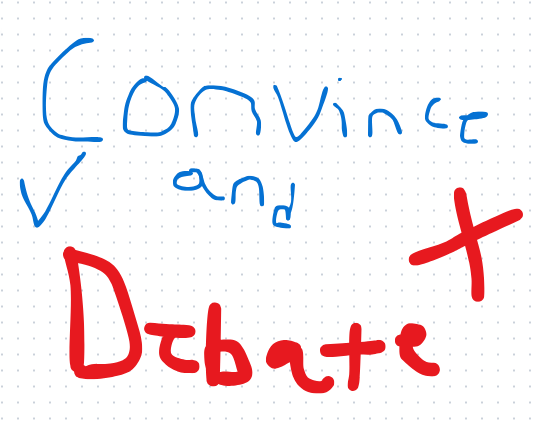 Cover image for Convince And Debate