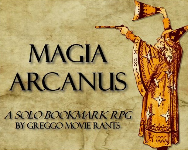 Magia Arcanus - A Spell-Crafting Bookmark Game