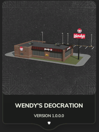 Cover image for FS25 Wendy's Placeable Deco By Superfly1842