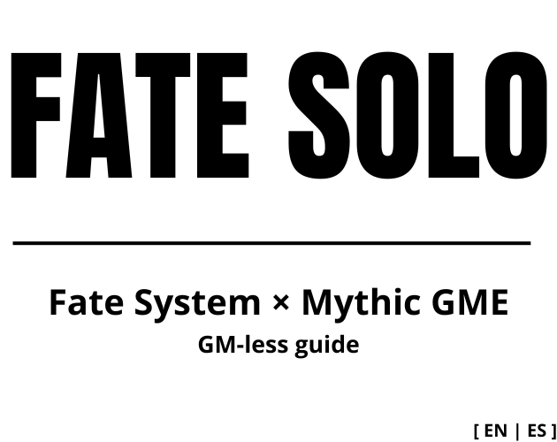Cover image for Fate Solo