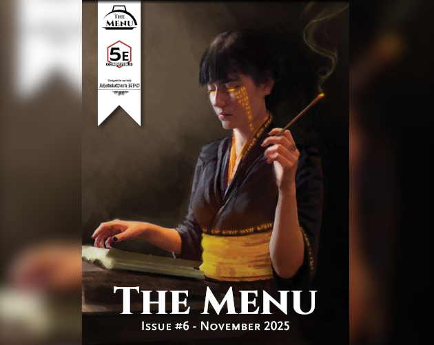 Cover image for The Menu #06 - November 2025