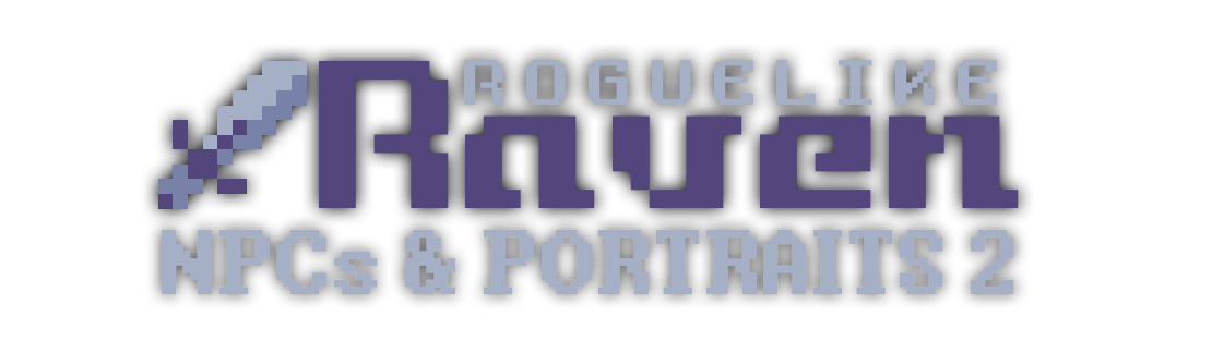 Roguelike Raven - 2D Retro PixelArt Tileset and Sprites - NPCs & Portraits 2