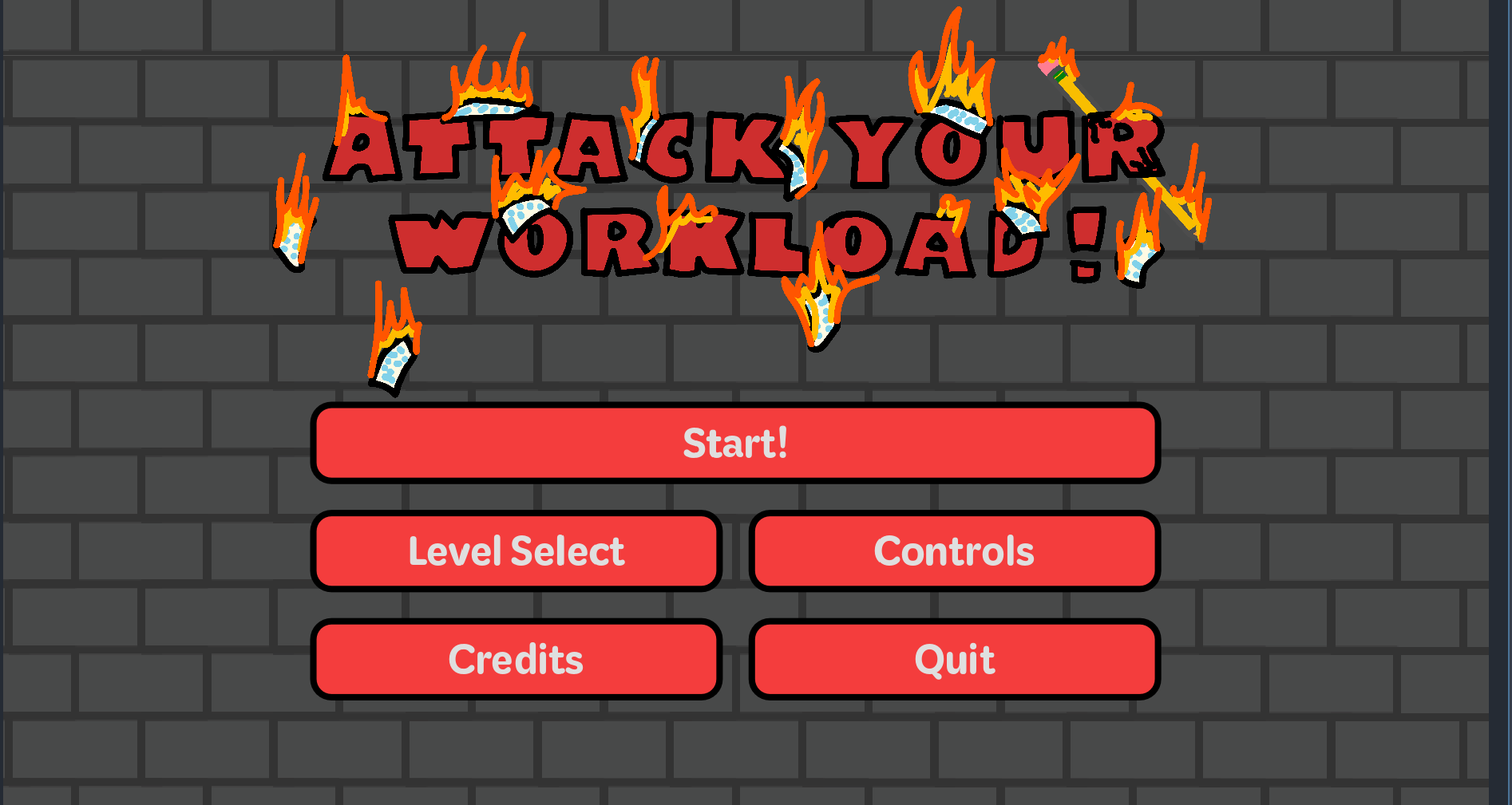 Work Attack Game Attack Your Workload! by HFallon