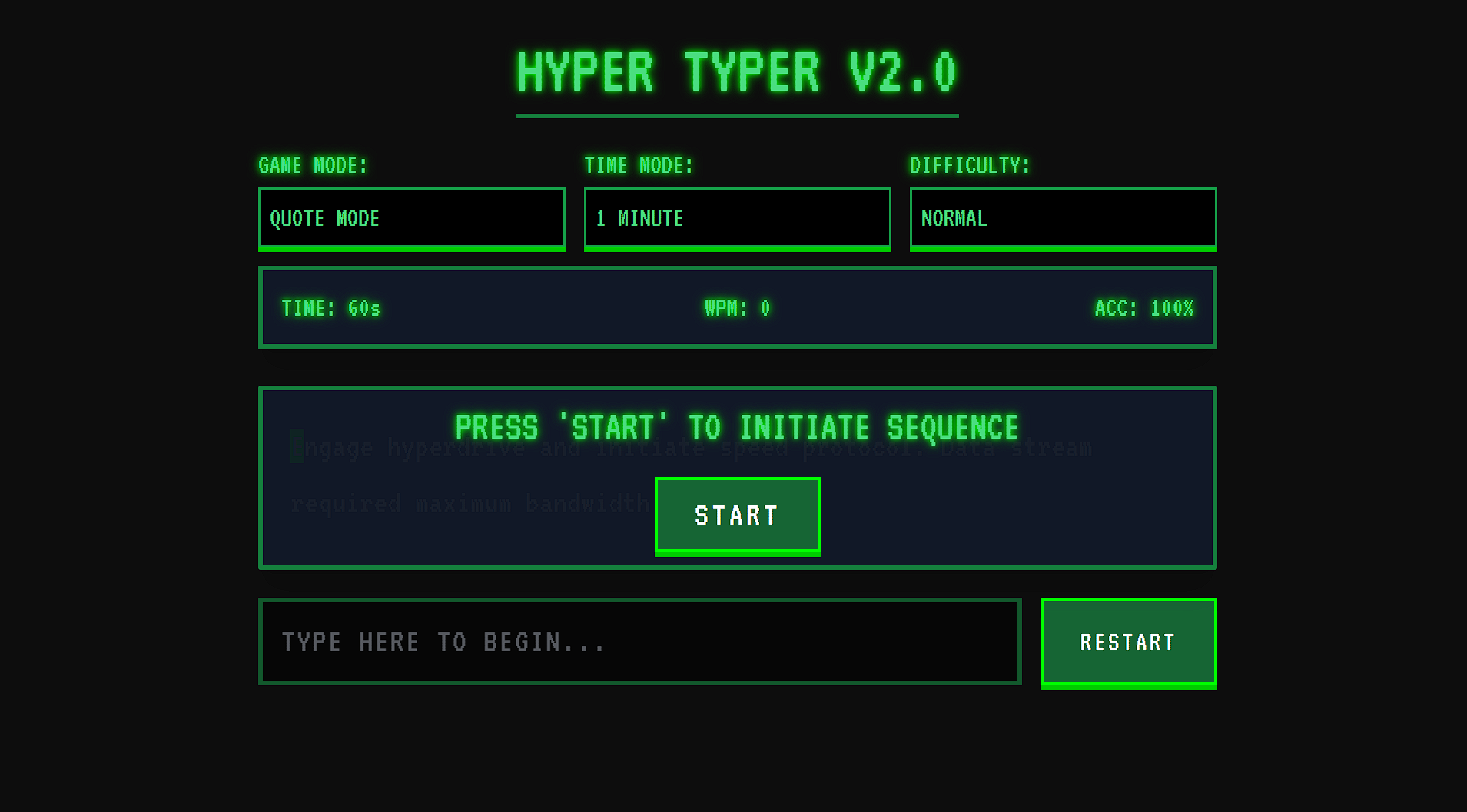 Cover image for Hyper Typer