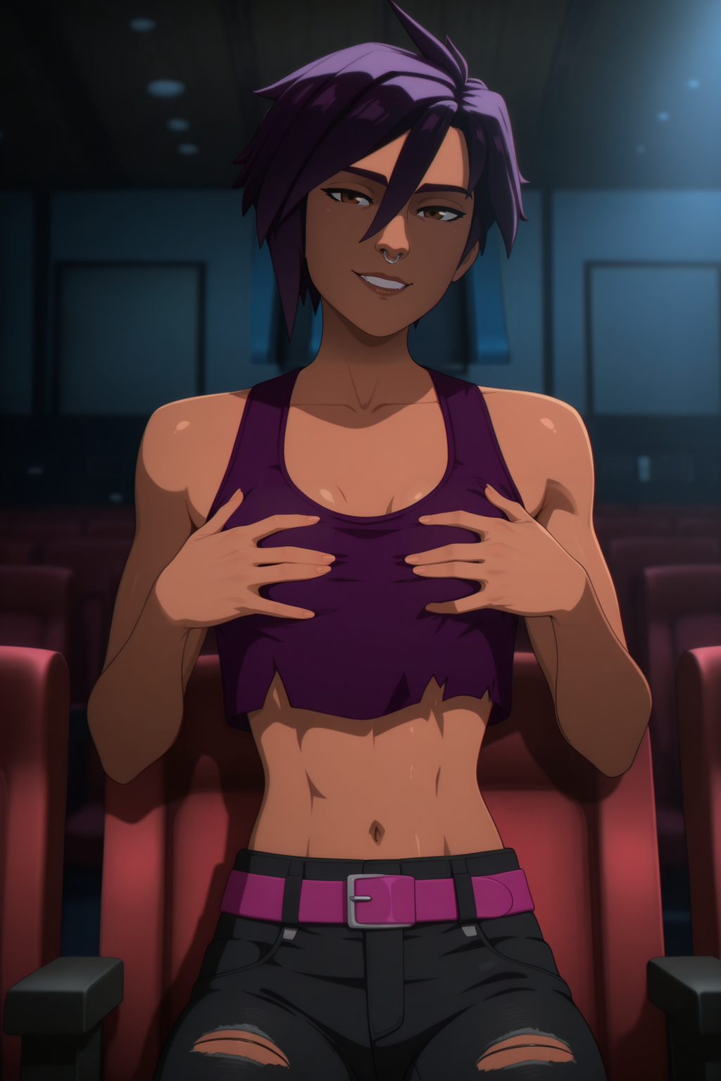 Invisigal Clicker [Character from the game: Dispatch] screenshot 4